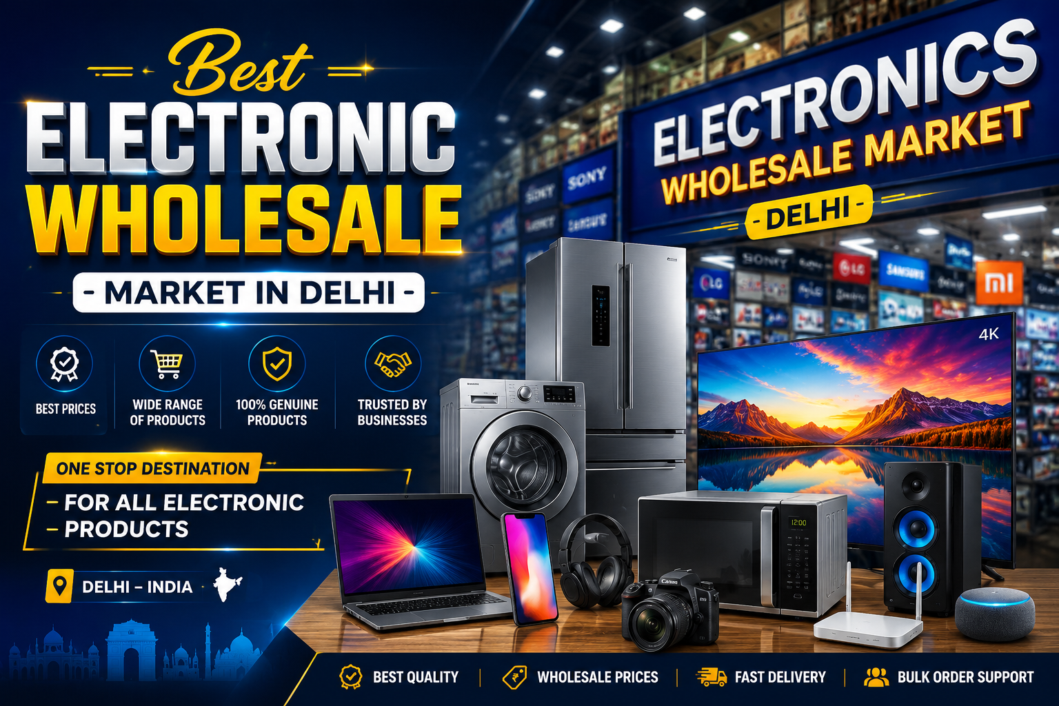 Best Electronic Wholesale Market in Delhi